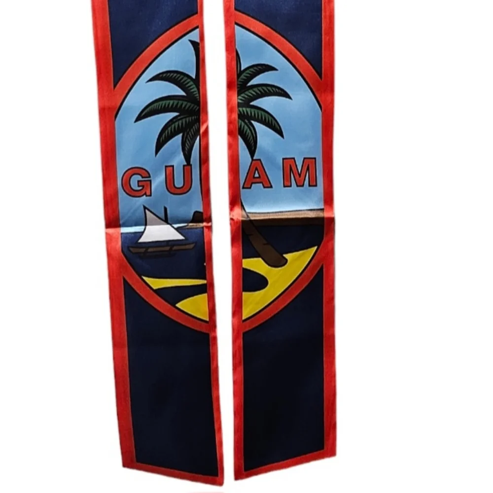 Graduation Sash - Blue w/‎ GUAM SEAL. Unisex Design - Picture 5 of 5